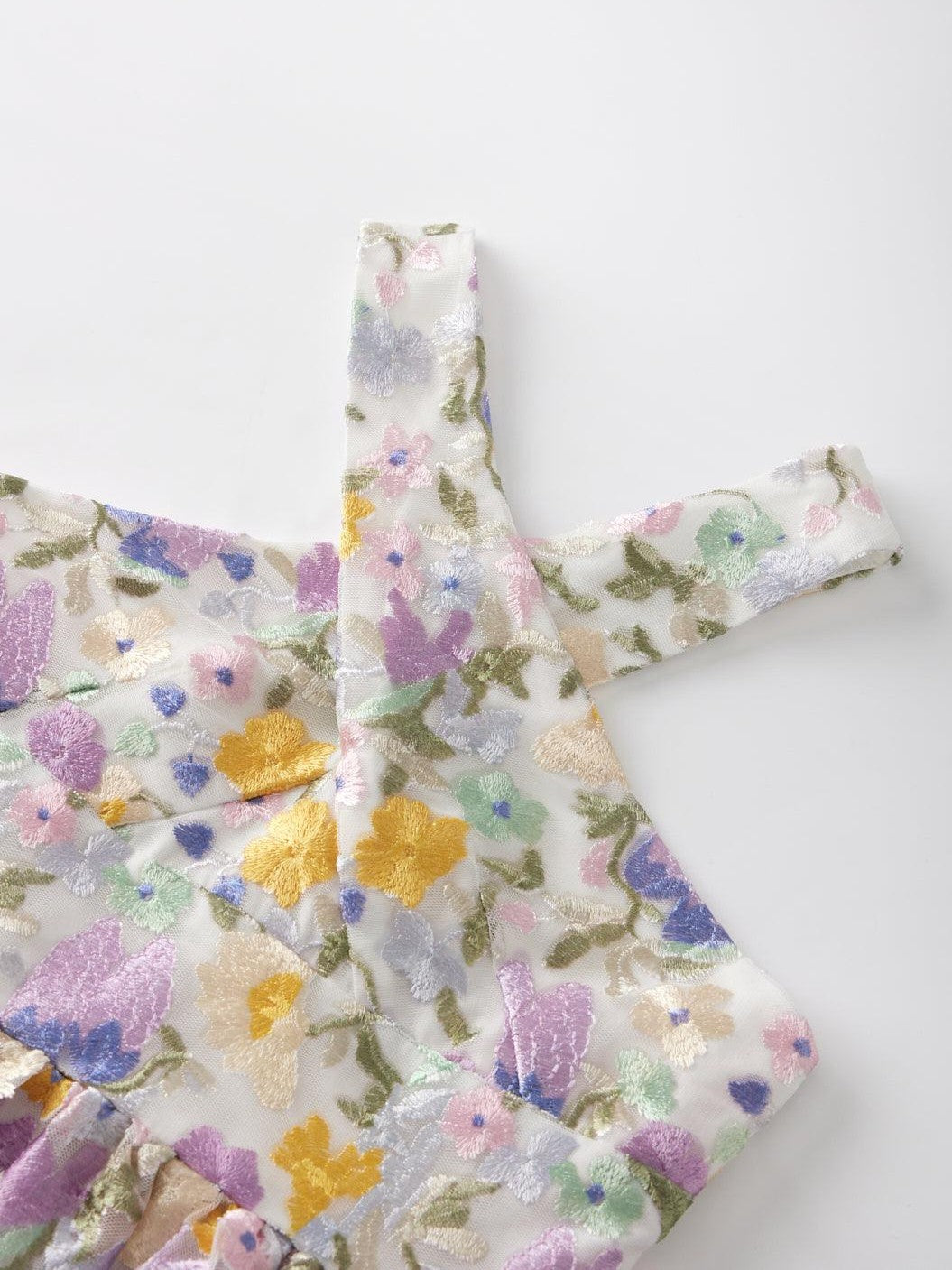 Dahlia embroidered dress