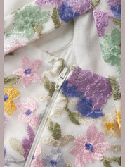 Dahlia embroidered dress