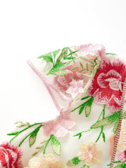 Poppy embroidered dress