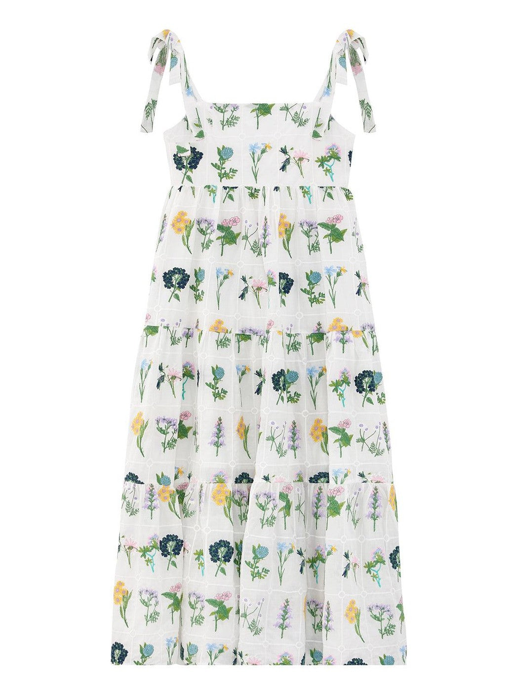 Freya embroidered maxi dress