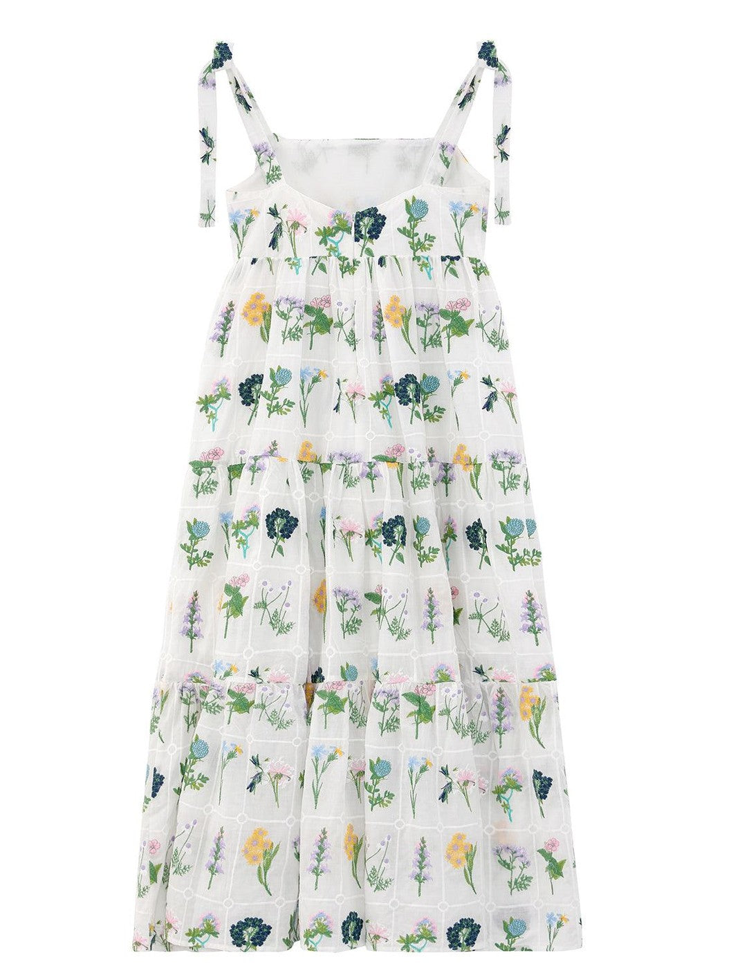 Freya embroidered maxi dress