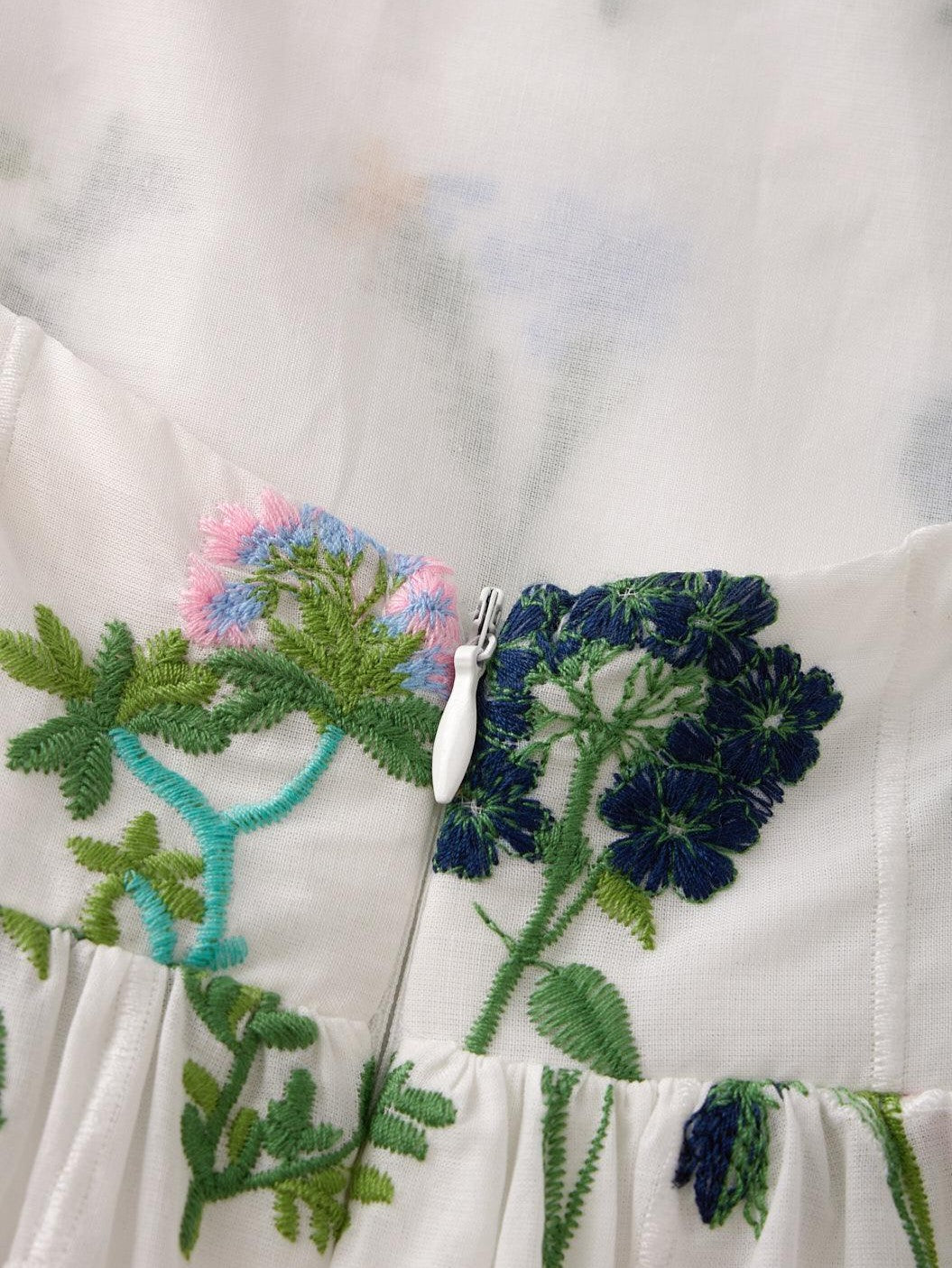 Freya embroidered maxi dress