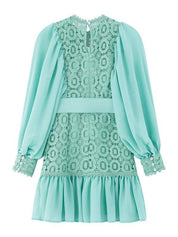 Adelaide embroidered dress