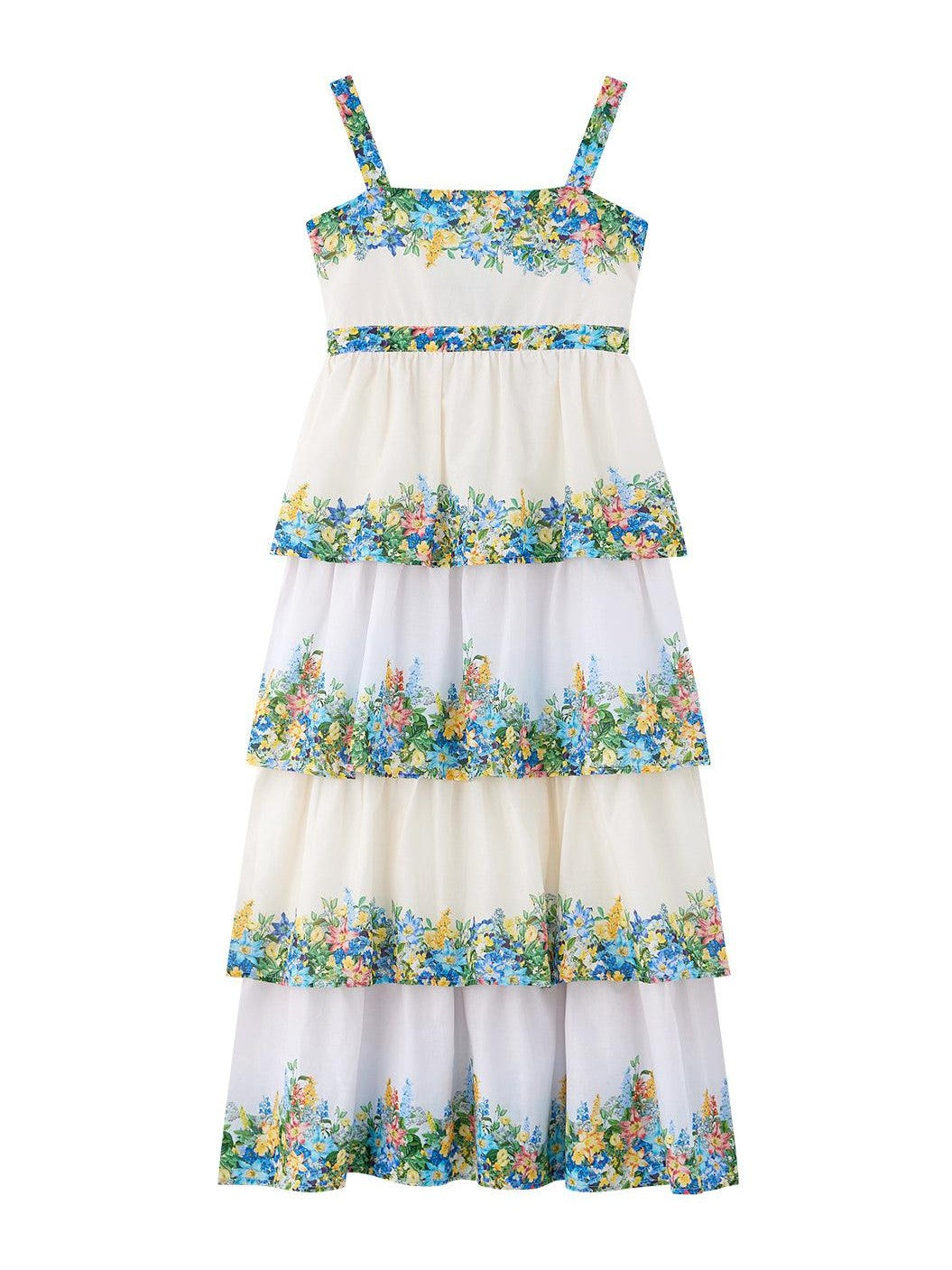 Serenity embroidered maxi dress