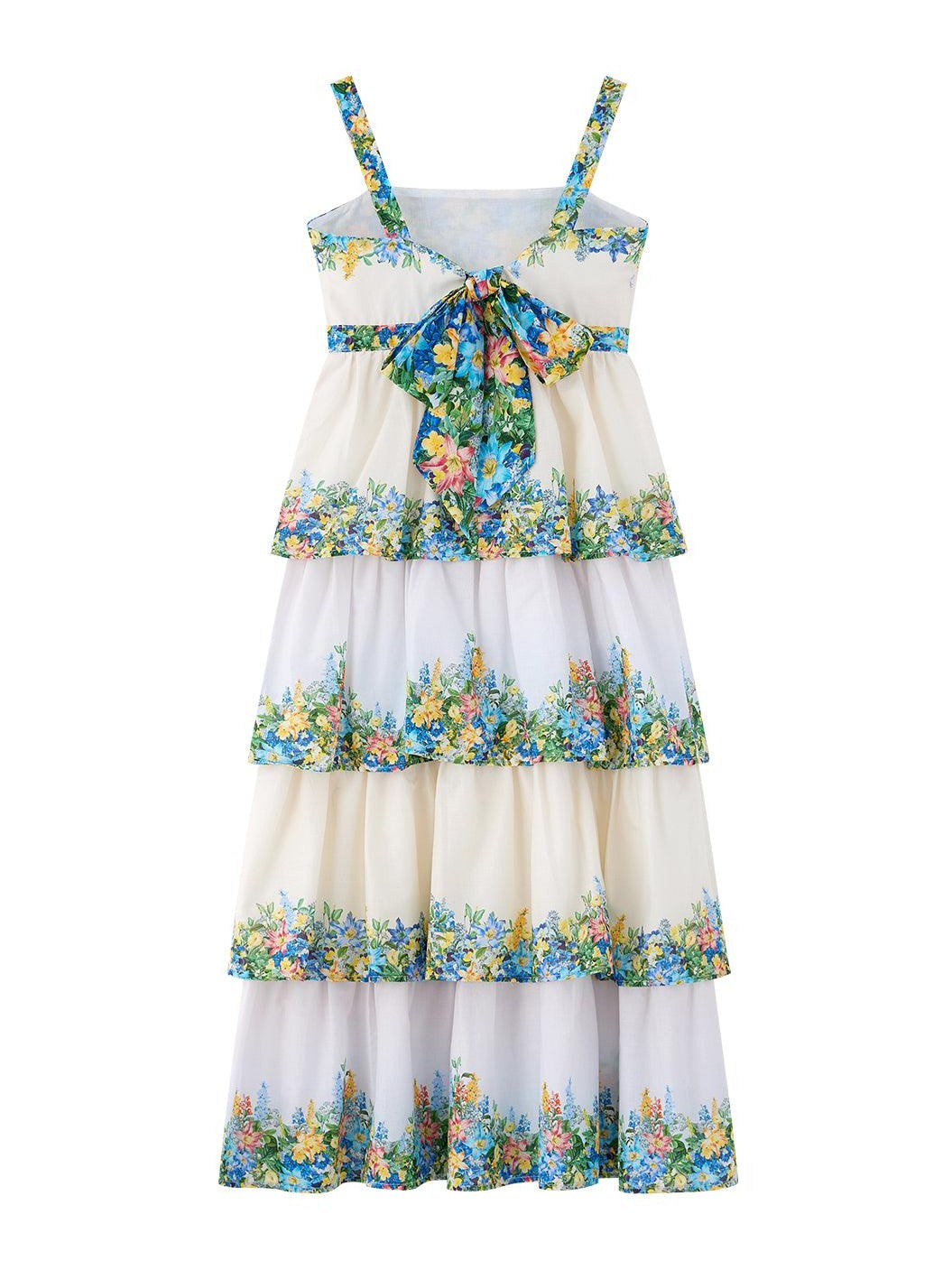 Serenity embroidered maxi dress