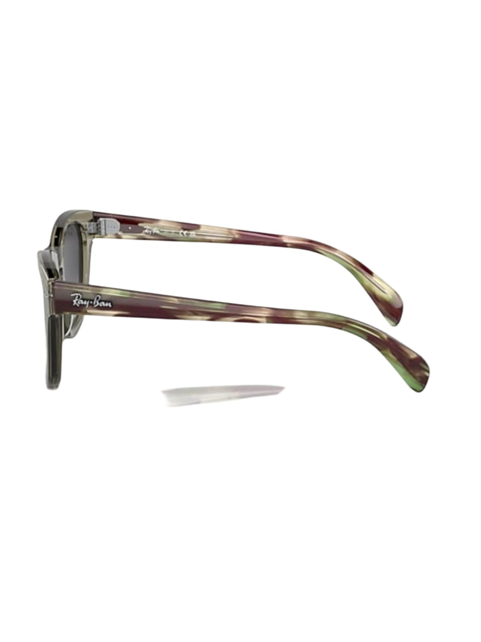 Ray-ban rj9707s kids sunglasses - polished transparent green