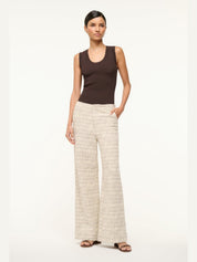 Lilia pant ivory multi