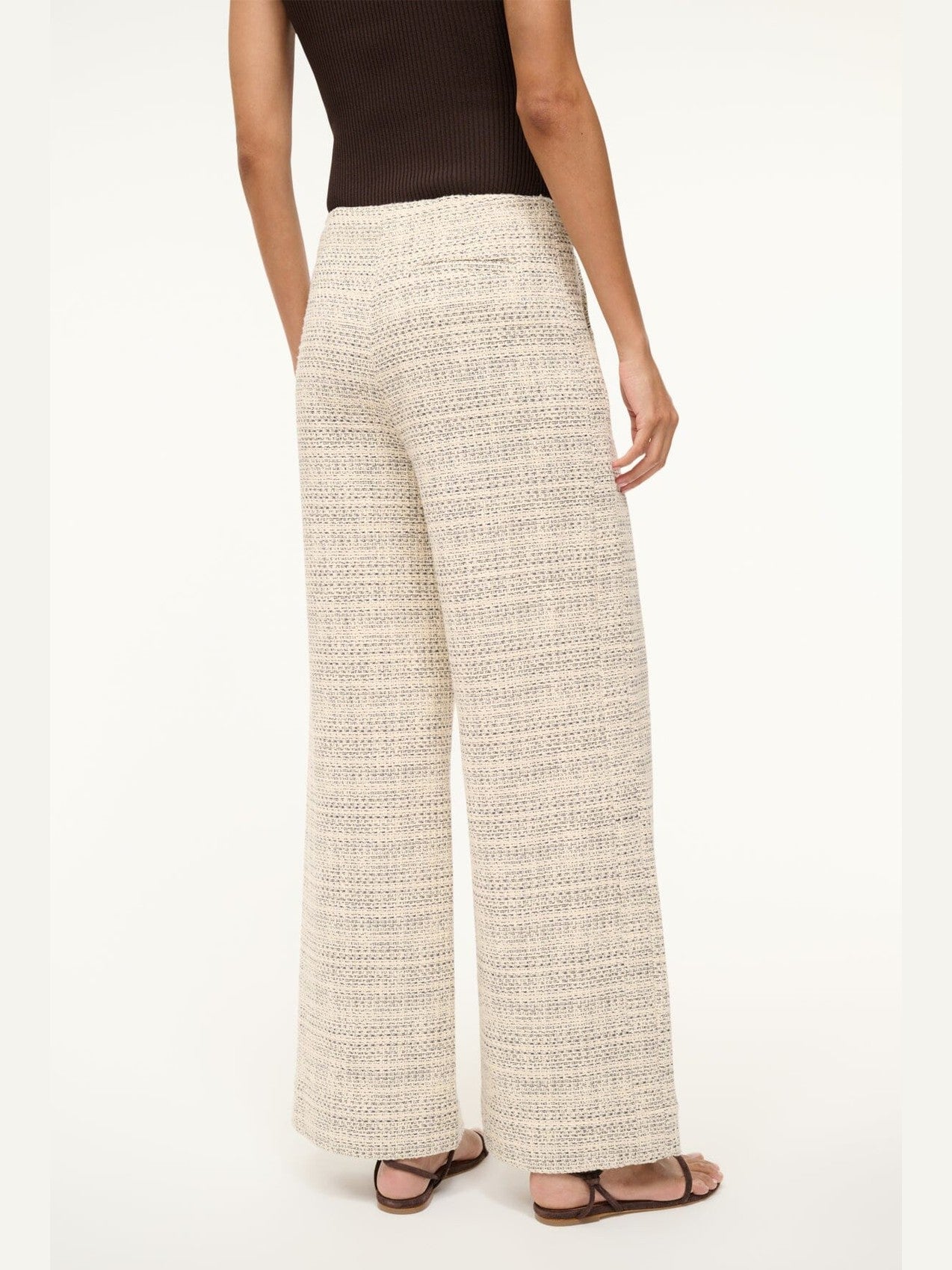 Lilia pant ivory multi