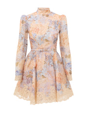 Valiant panelled mini dress