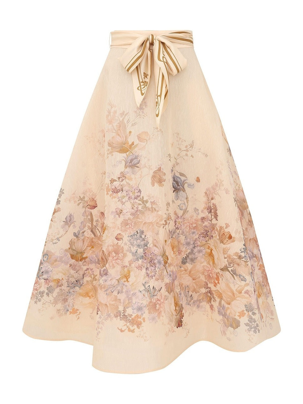 Ascent circle midi skirt