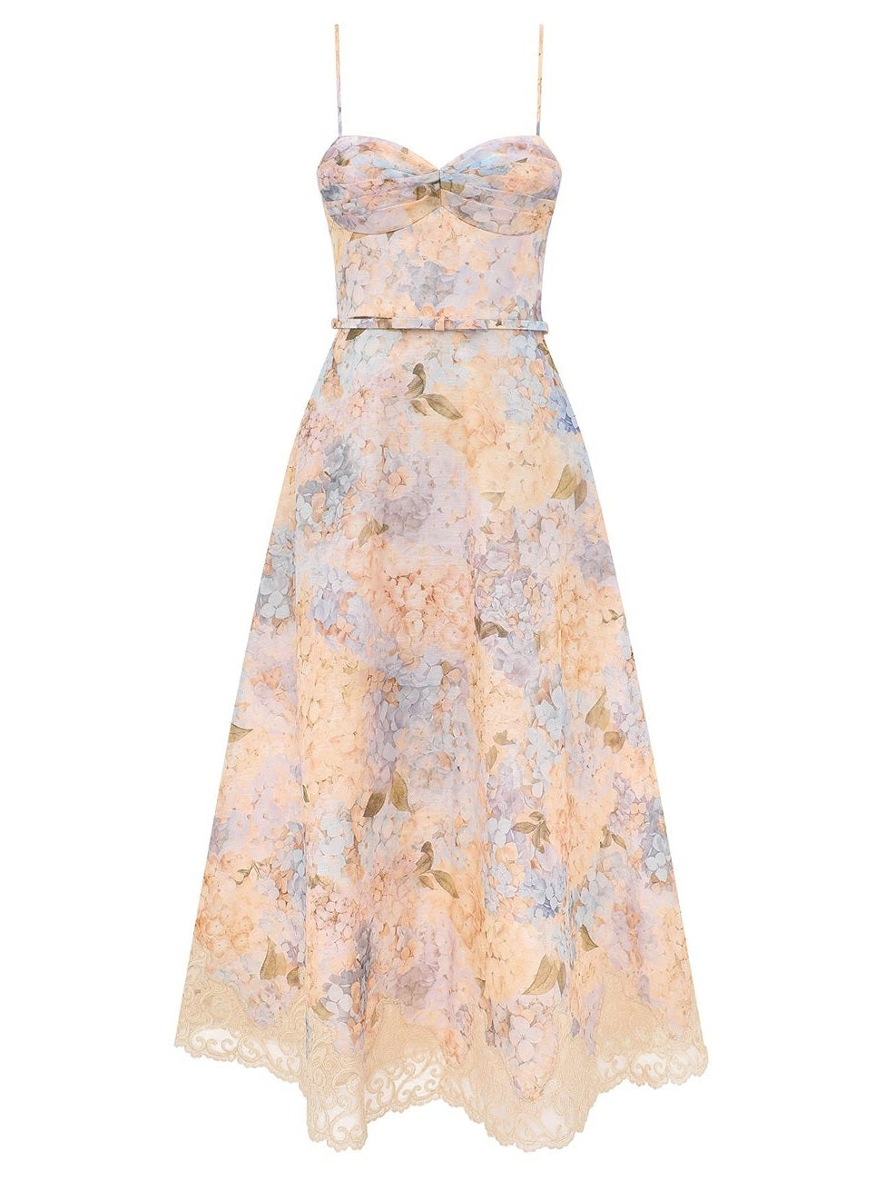 Valiant tucked midi dress
