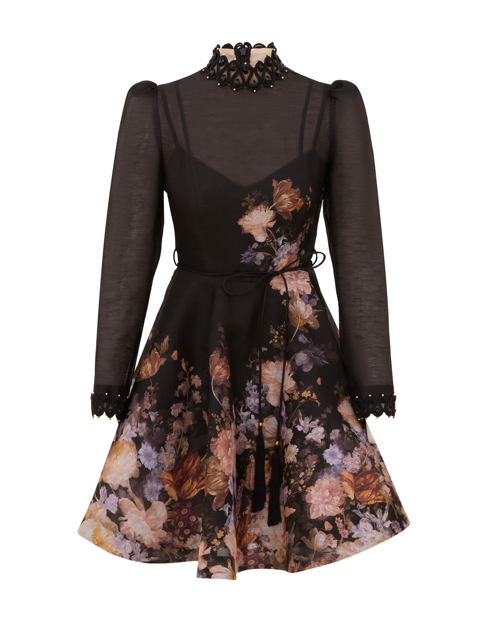 Valiant embellish mini dress