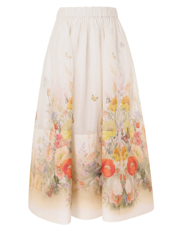 TRANQUILLITY MIDI SKIRT