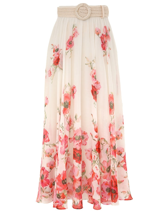 LIGHTBURST MAXI SKIRT