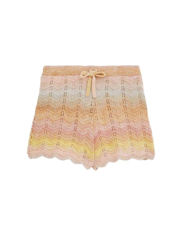 TALLOW CHEVRON KNIT SHORT