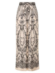 Crush draw waist pant