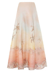 Illuminate maxi skirt