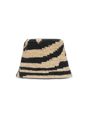 Raffia bucket hat