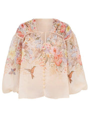 Illuminate drawn blouse