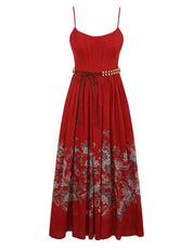 RHIANNON CORSET MIDI DRESS