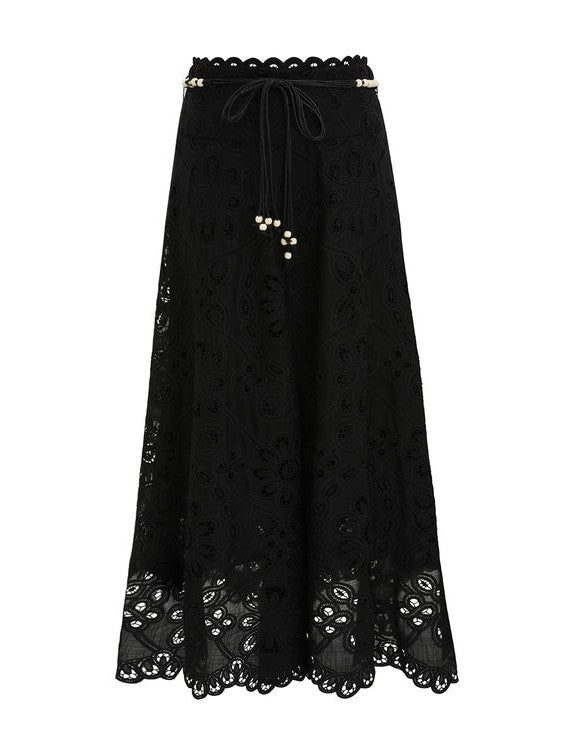 Rhiannon embroidered skirt