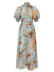 Ascension billow maxi dress