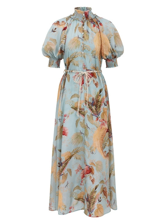 Ascension billow maxi dress
