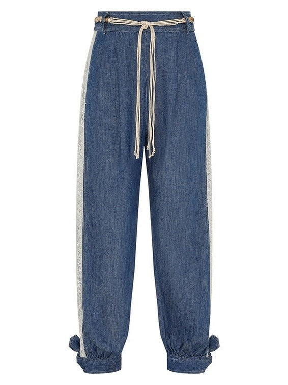 Awaken denim harem pant