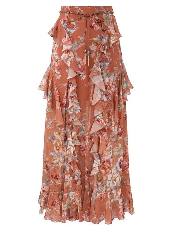 Awaken ruffle skirt