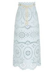 Awaken embroidered skirt