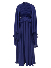 Hypnotic smocked flutter dress