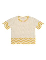 Alight Textured Knit Tee