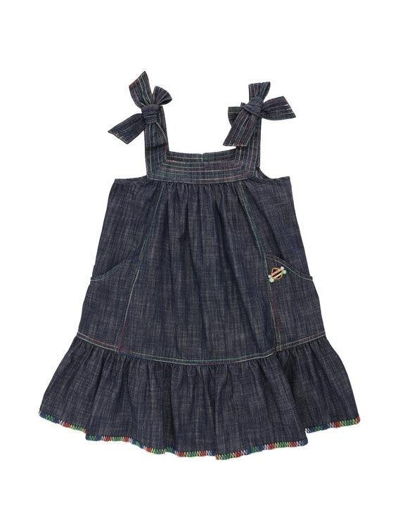 Alight Denim Dress فستان 