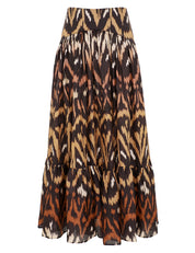 Aster midi skirt