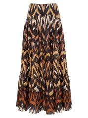 Aster midi skirt