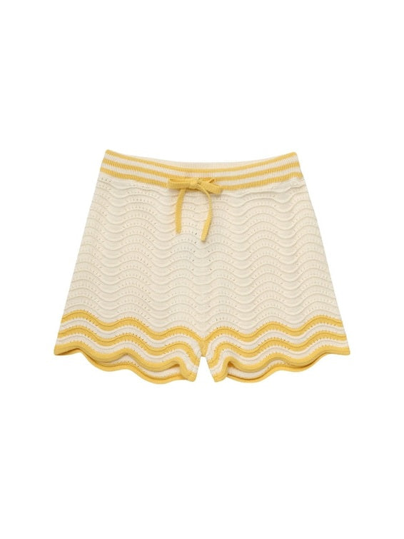 Alight Textured Knit Shorts شورت