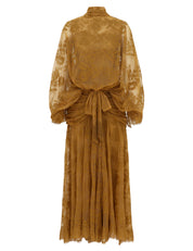 Ascent batwing lace gown