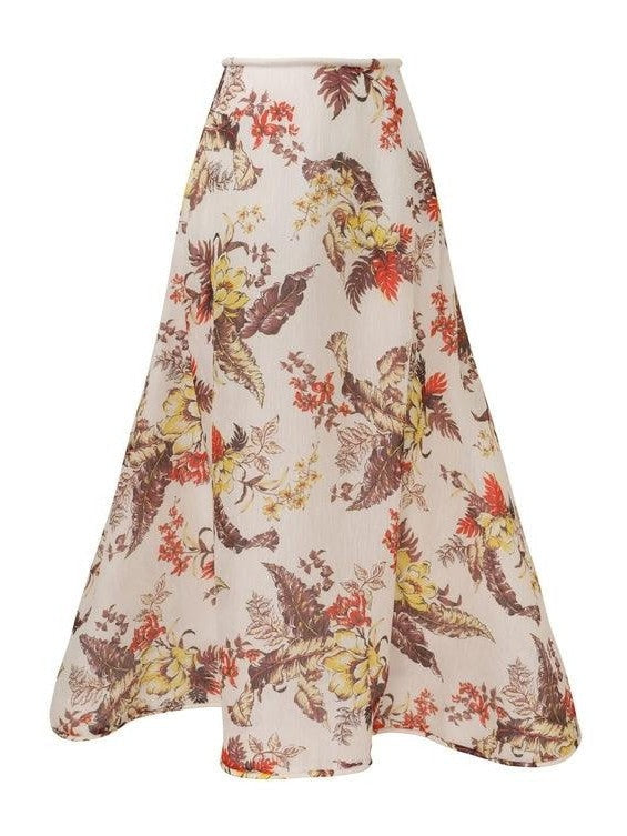 Matchmaker Floral Flare Skirt تنورة