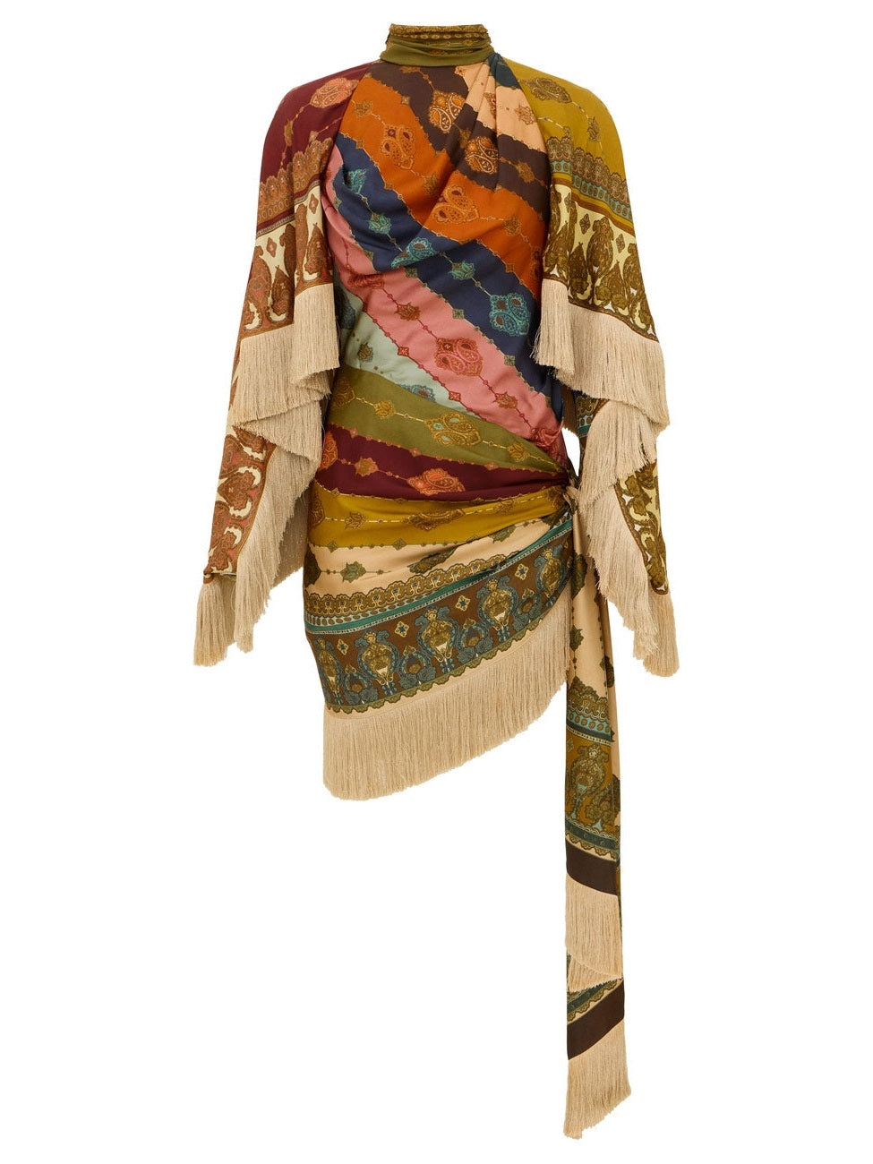 Valiant fringed mini dress