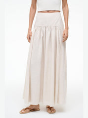 Procida linen skirt