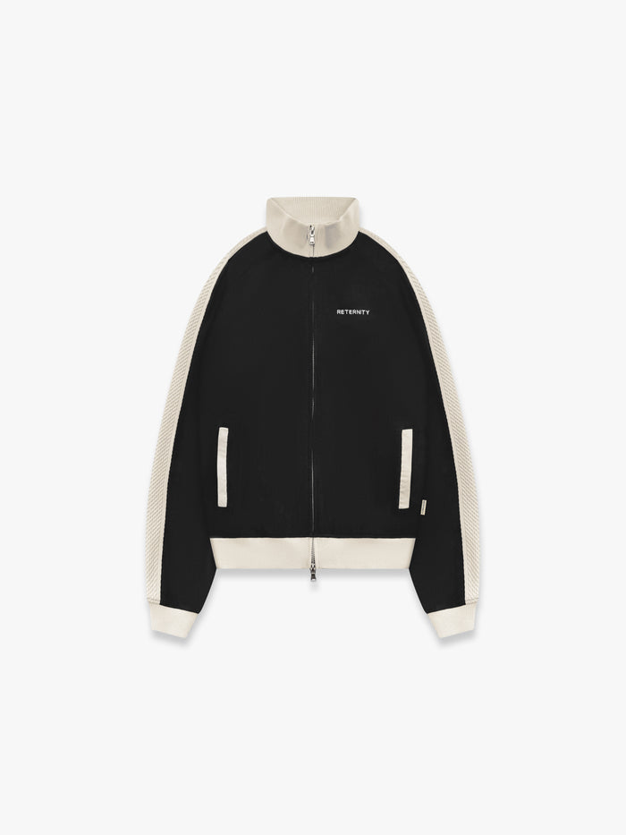 Studio knit track jacket