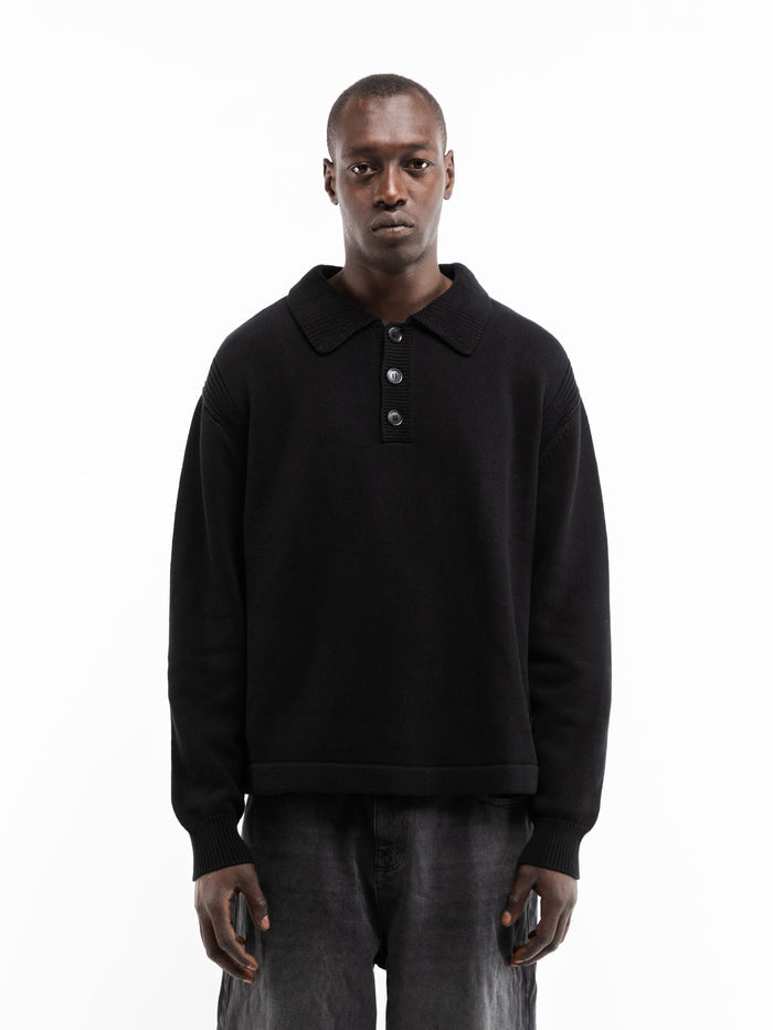 Le relief polo knit