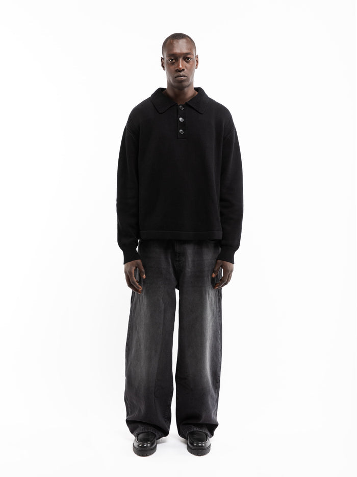 Le relief polo knit