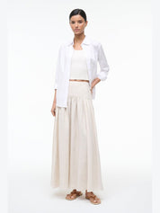 Procida linen skirt