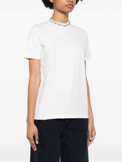 Embroidered cotton t-shirt