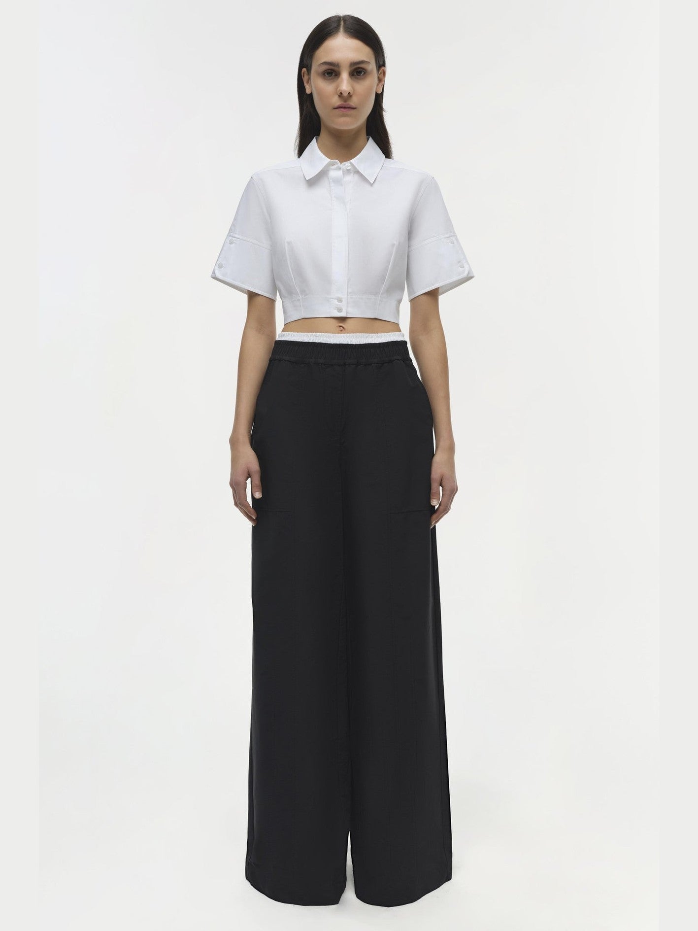 Olly double waistband pant