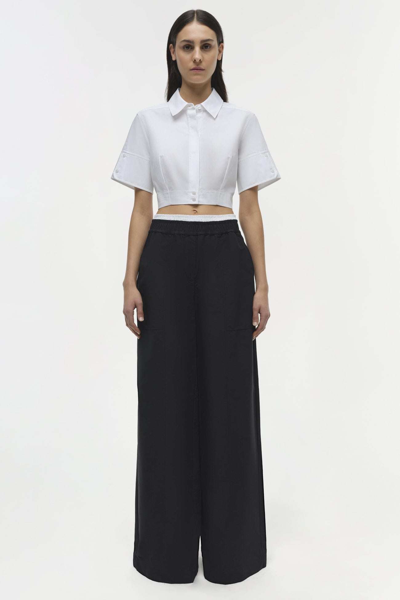 OLLY DOUBLE WAISTBAND PANT