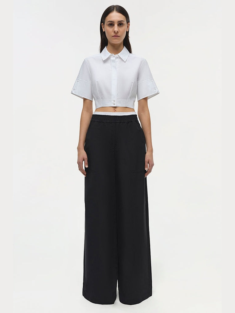 Olly double waistband pant