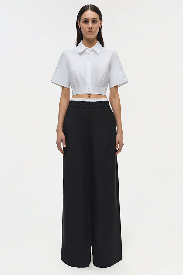 OLLY DOUBLE WAISTBAND PANT