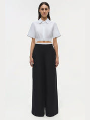 Olly double waistband pant